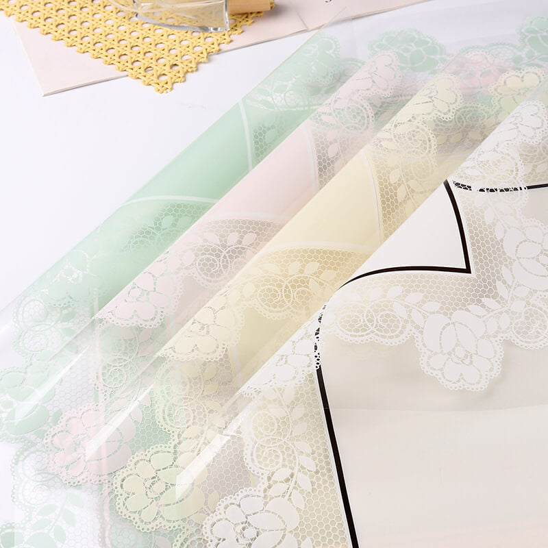 plastic wrapping paper for gifts