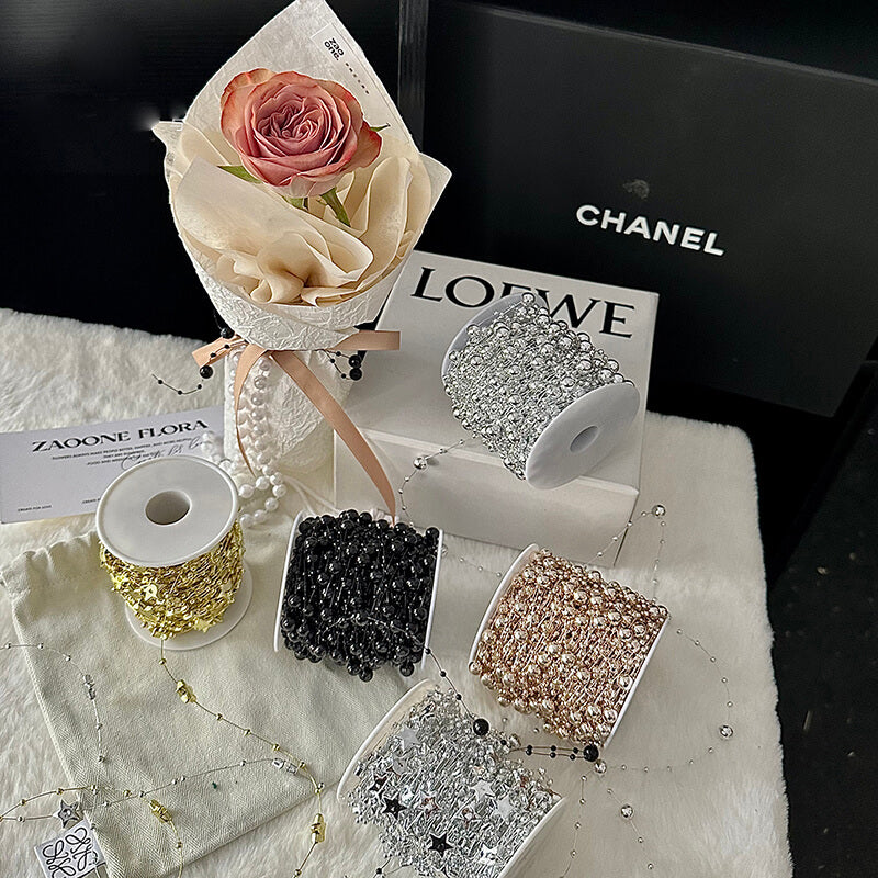 Crystal Pearl Chain