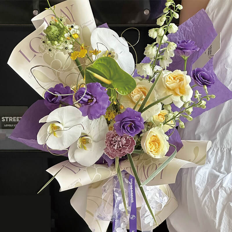 flower wrapping paper bulk