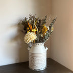 Rustic Metal Flower Vase