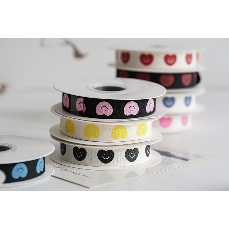 Cotton Wrapping Ribbon, 1.5 cm × 12 Yards