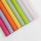 floral wrapping paper nearby