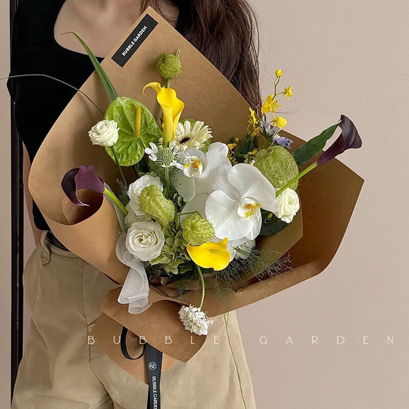 kraft paper for wrapping flowers