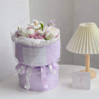 rose bouquet wrapping paper