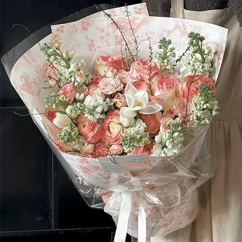 flower wrapping paper