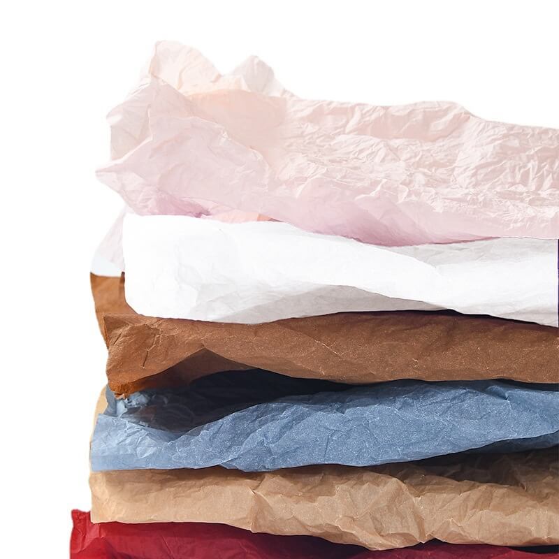 Pleated Flower Tissue Paper, 22''x 22'' - 5 sheets