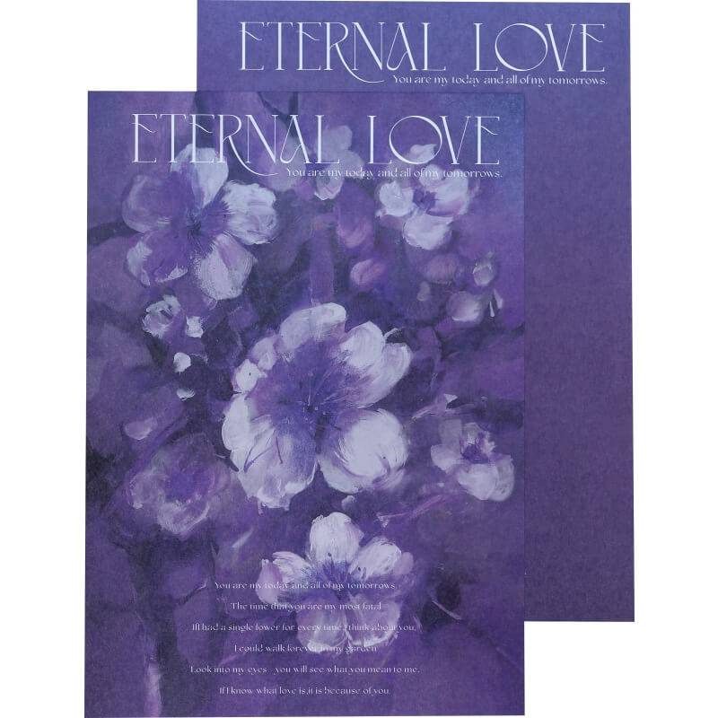 Painting Art Flower Paper, 13.8 × 19.7 Inch, 10 Sheets