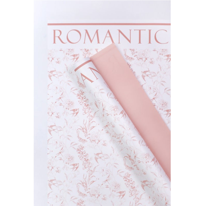 Art Flowers Wrapping Paper, 22.7 ×  22.7 Inch, 20 Sheets