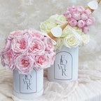 round flower box