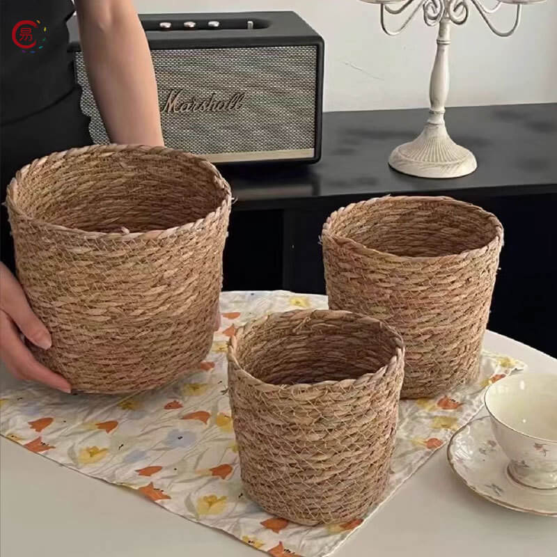 Handwoven Flower Basket