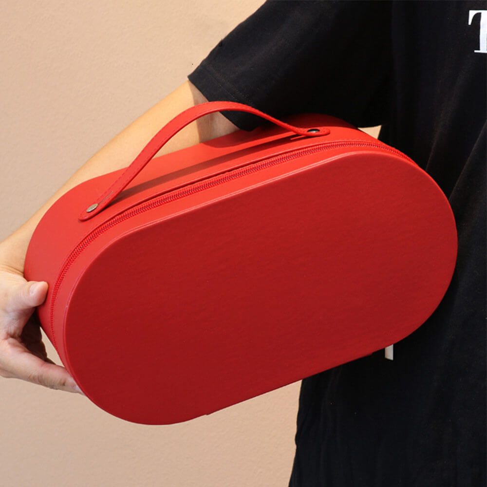Wedding Gift Leather Zipper Box