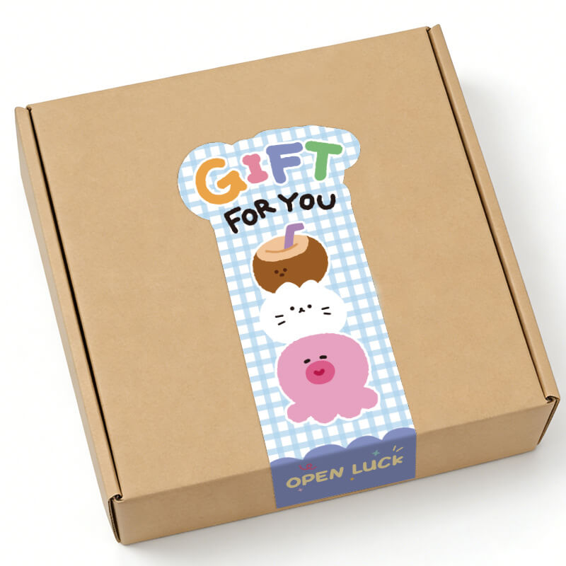 aesthetic packaging tape stickers