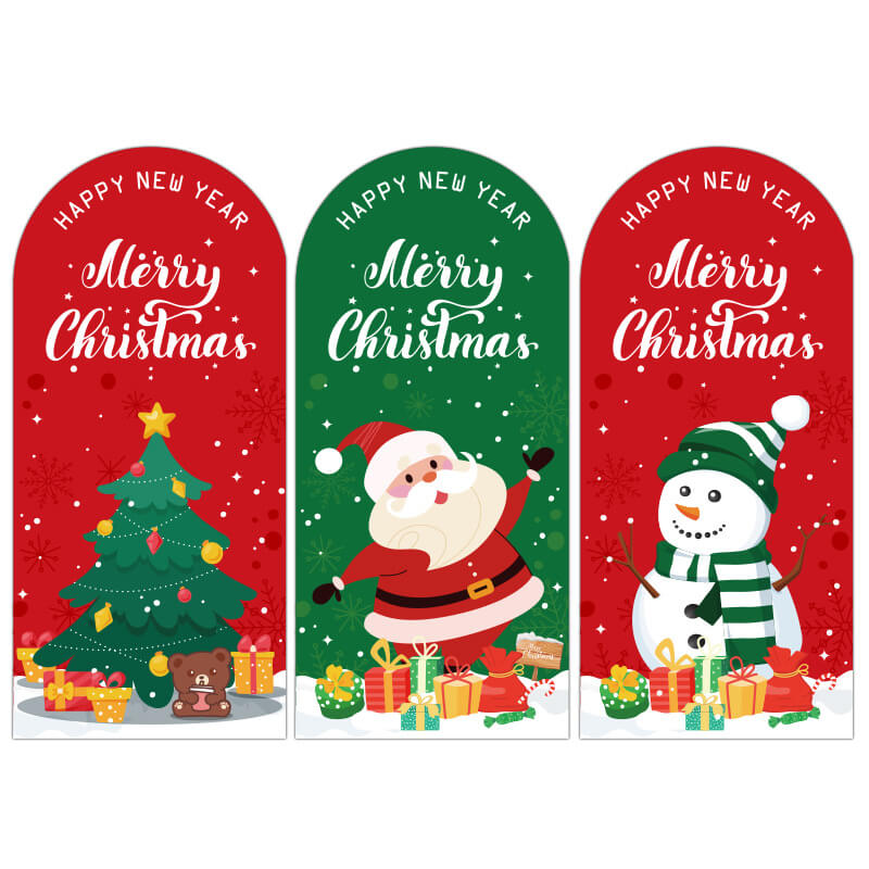 Merry Christmas packaging labels