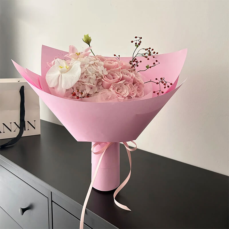 floral gift wrapping paper