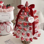 how to put a ribbon on the christmas tree