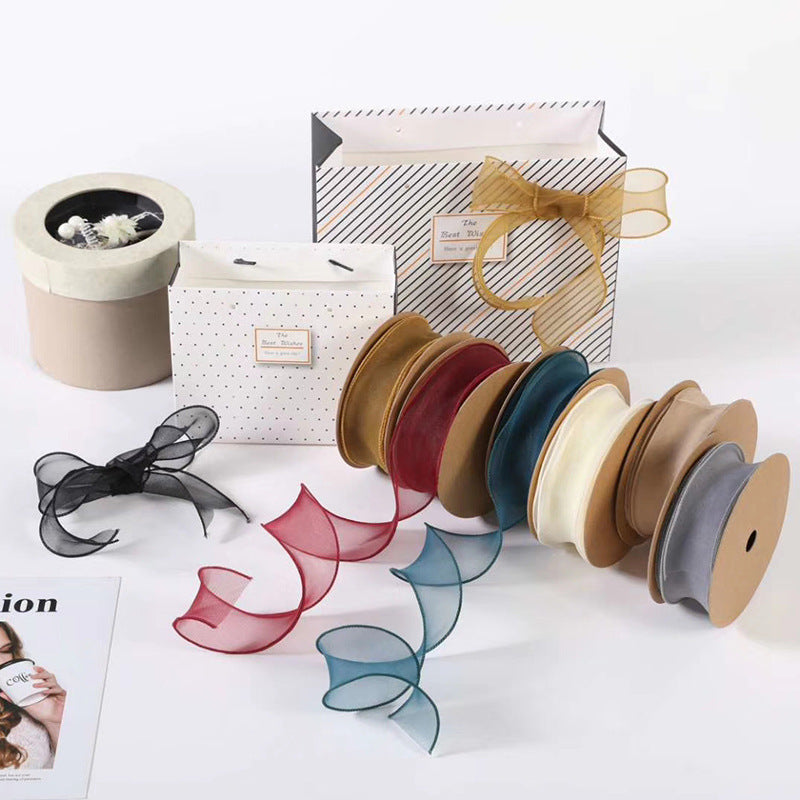 Fishtail Wave Bubble Ribbon, 4cm x 10 Yards