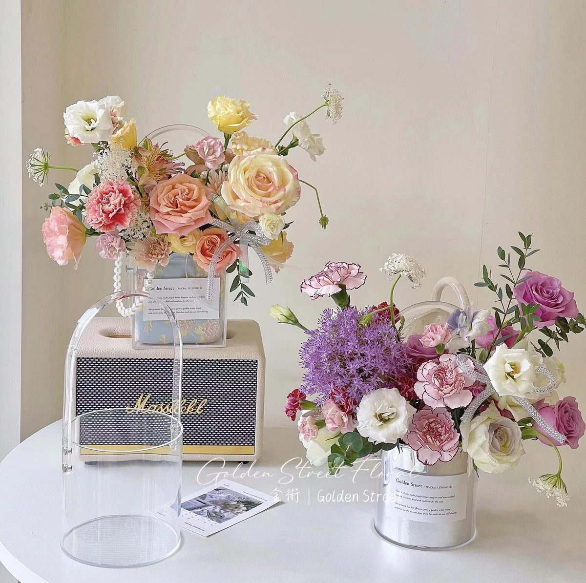 acrylic flower box