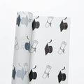 Floral Wrapping Paper, 22.5 × 22.5 Inch, 20 Sheets