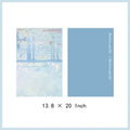 Waterproof Painting Style Paper, 13.7 × 20 Inch, 10 Sheets