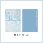 Waterproof Painting Style Paper, 13.7 × 20 Inch, 10 Sheets