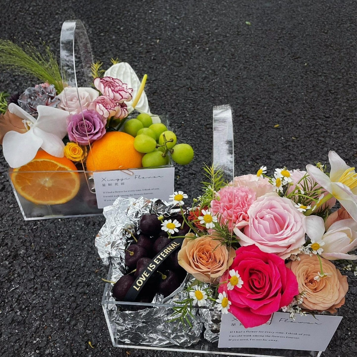 acrylic flower box
