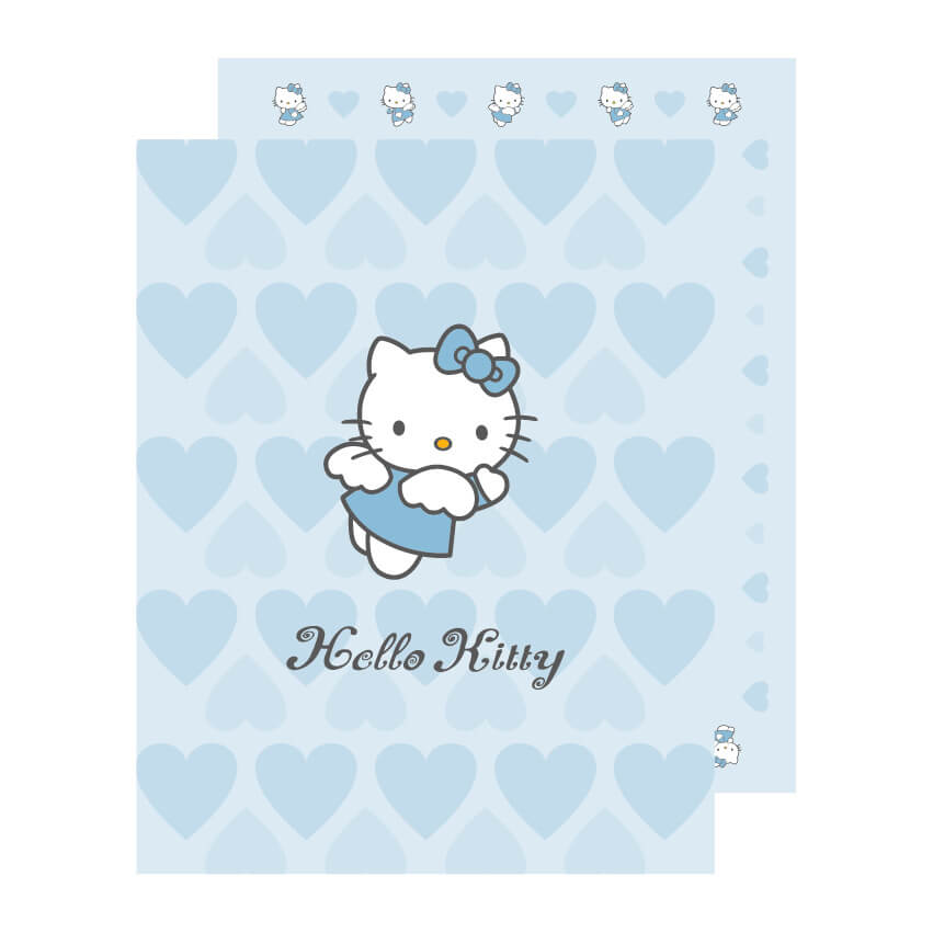 Heart KT Wrapping Paper, 15× 19.7 Inch