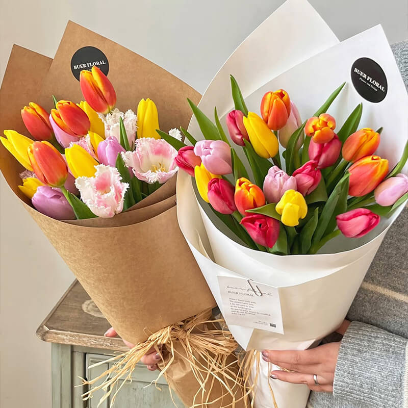 floral wrapping paper