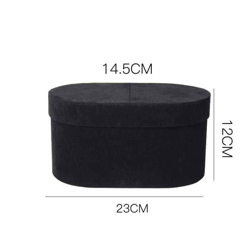 Velvet Oval Gift Box