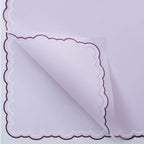 Small Handkerchief Waterproof Flower Paper, 22.5 × 22.5 Inch, 20 Sheets