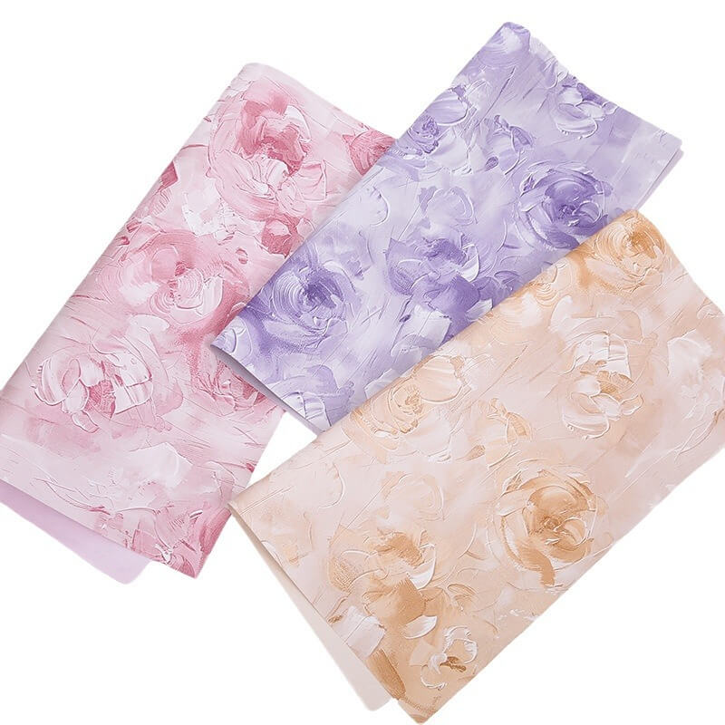 light purple wrapping paper