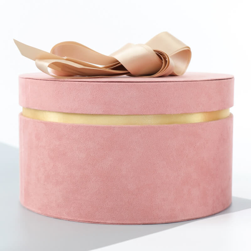 round gift box with lid