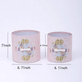 Embroidered Hug Bucket Box, Set of 2pcs