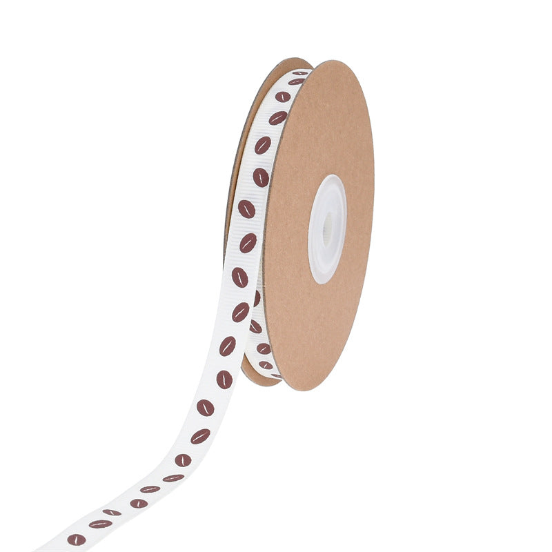 Coffee Bean Printed Ribbons