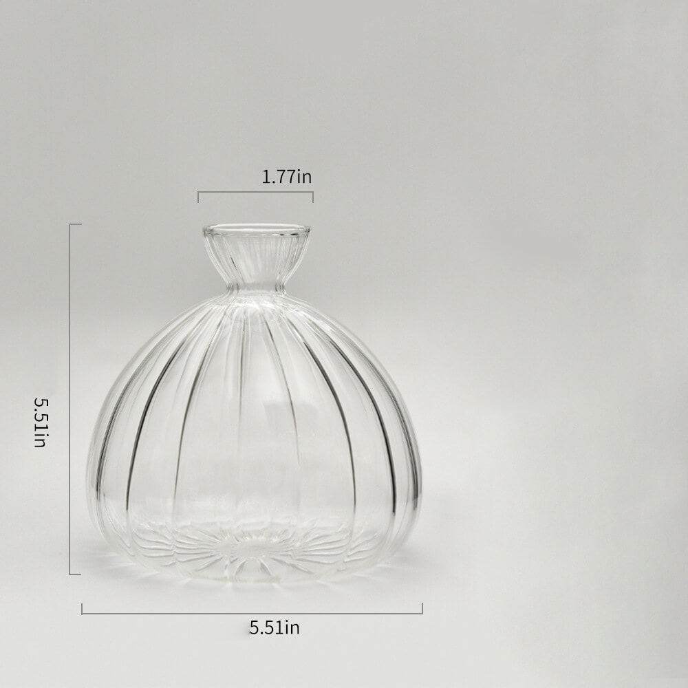 glass vase floral