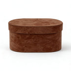 Velvet Oval Gift Box
