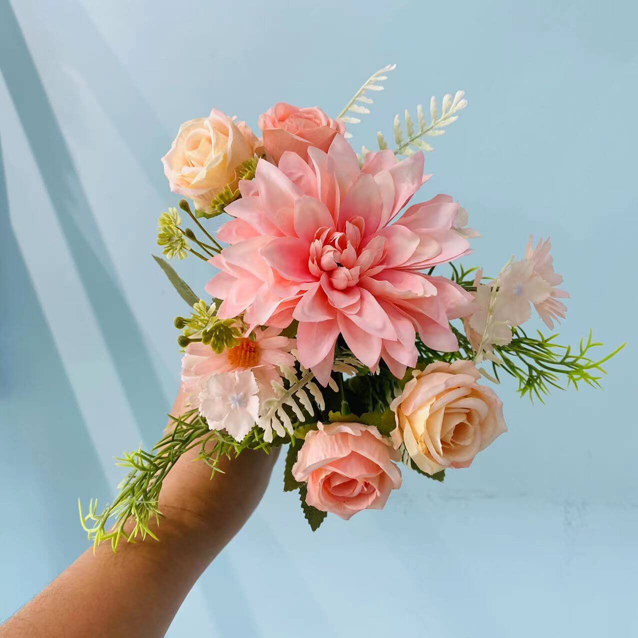 lifelike silk flowers
