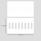 Floral Shaping Cards , 13 × 7.7 Inch, 10 Sheets