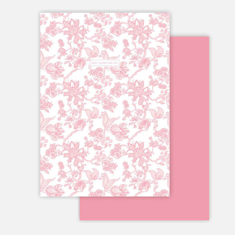 European Retro Paper, 19.7 × 14.7 Inch, 10 Sheets