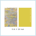 Waterproof Painting Style Paper, 13.7 × 20 Inch, 10 Sheets