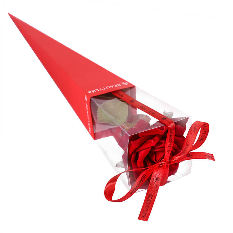 Single Rose Carrying Purse, 12.4 × 4.3 Inch, 10 Pcs