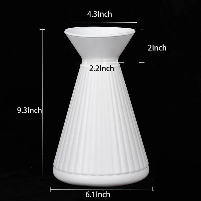 plastic vases bulk