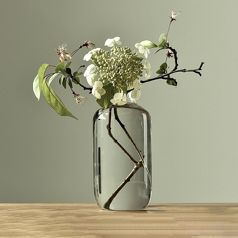glass flower vase