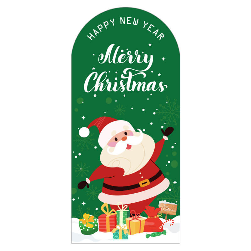 long adhesive Christmas sticker for boxes