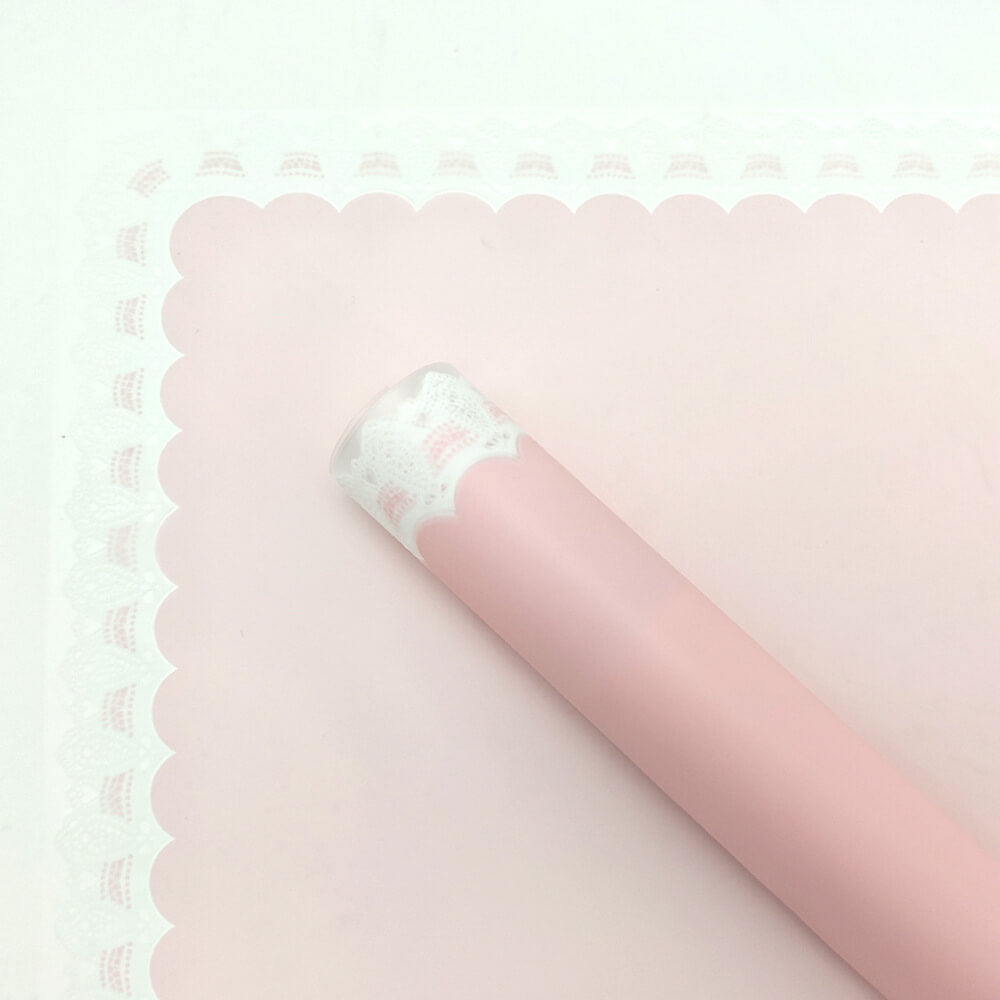 Lace Soft Light Translucent Paper, 22.5 × 22.5 Inch, 20 Sheets