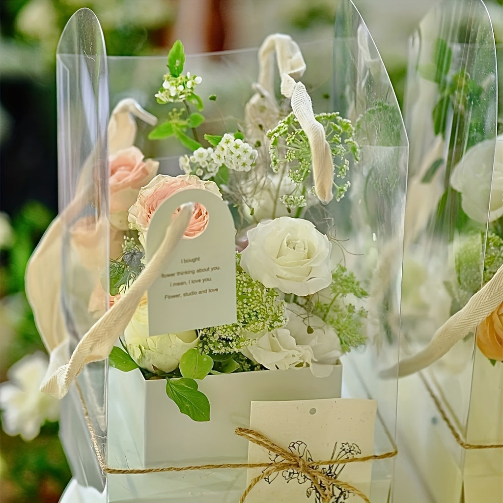 Transparent PVC Flower Box