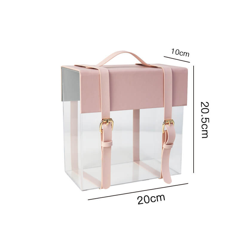 Acrylic Leather Portable Gift Box