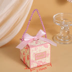 Floral Wedding Gift Boxes with Ribbons