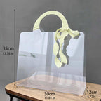 Lot de 10 sachets en papier pour compositions florales en forme de cœur