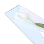 Boîte à fleurs ronde en velours 