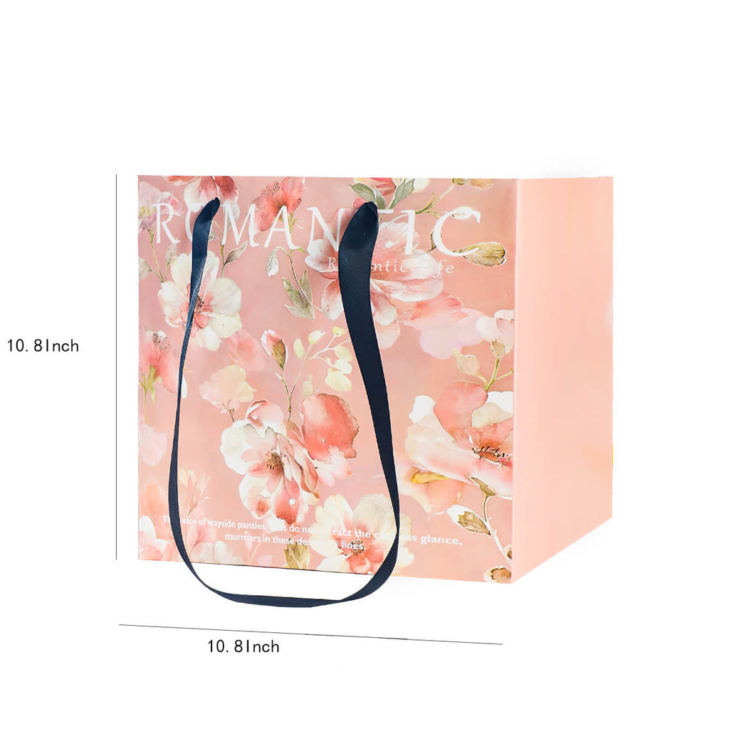 Painting Style Tote Bag, 10.8 × 10.8 Inch